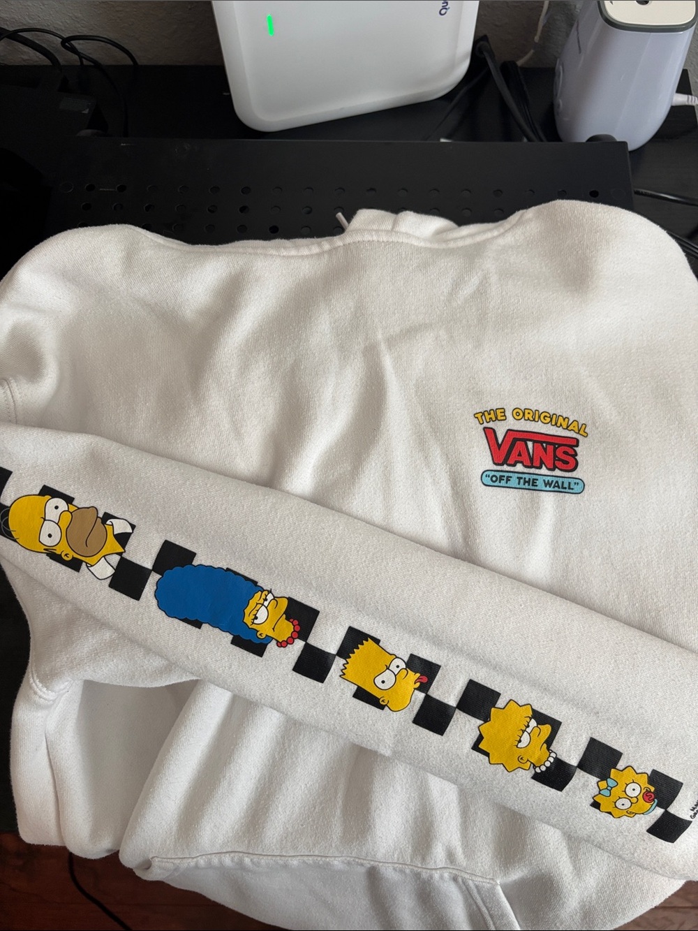 Vans The Simpsons collab hoodie